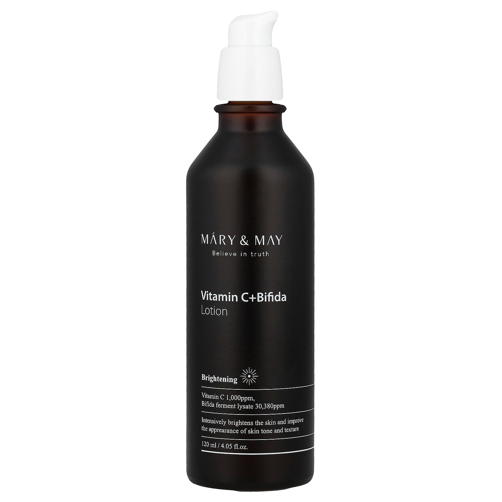 Mary & May Vitamin C + Bifida, Lotion, 4.05 fl oz (120 ml)